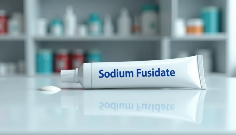 Pommade au fusidate de sodium pour infections cutanées