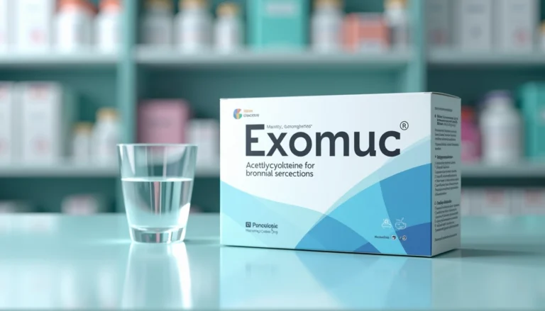 Exomuc : un traitement efficace contre les sécrétions bronchiques